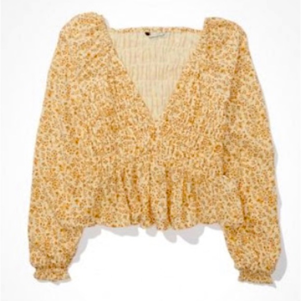 American Eagle long sleeve blouse